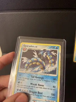 2008 Pokemon Stormfront Gyarados Holo rare and non holo Lot 19/100 - Image 2