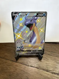 Pokemon Lapras v SV110/SV122 Shining Fates Shiny Vault Holo Rare - Image 3