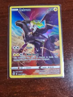 Pokemon TCG Brilliant Stars Zekrom TG05/TG30 Illustration Rare NM - Image 1