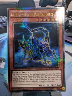 YuGiOh! Ido The Supreme Magical Force MP24-EN026 Quarter Century Rare 1st Ed - Image 1