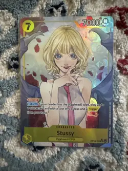Stussy OP13-110 SR Alternative Art Carrying On His Will One Piece TCG - Image 1