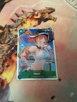 Nami OP14-031 SR Super Rare The Azure Sea’s Seven One Piece TCG English - Image 1