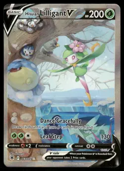 Pokemon Cards Hisuian Lilligant V 163/189 Astral Radiance Rare Ultra NM - Image 1