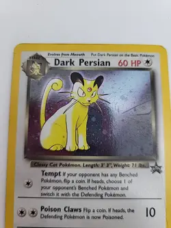 Pokemon TCG Dark Persian Wizards Black Star Promo Card 17/108 Holo ! - Image 2