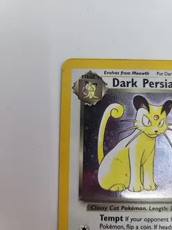 Pokemon TCG Dark Persian Wizards Black Star Promo Card 17/108 Holo ! - Image 3