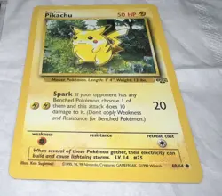 Rare Pikachu Pokemon Card Original 1995 Great Condition 50 hp 60/64 - Image 3