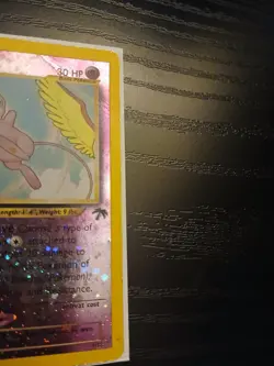 Mew Southern Islands Reverse Holo 1/18 HP/DAMAGED Pokemon Card - Image 2