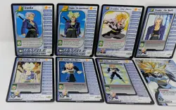 DBZ Dragon Ball Z Trunks 8 Card Personality Lot - Score - Hi-Tech Holo & Rares! - Image 2