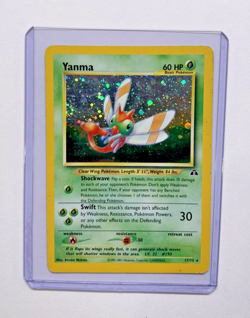 Yanma Holo Rare 17/75 Neo Discovery Pokemon Card - Image 1