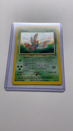 Yanma Holo Rare 17/75 Neo Discovery Pokemon Card - Image 2