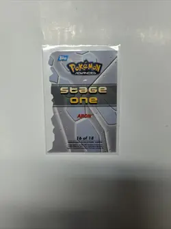 2003 Topps Pokemon Advanced Aron Die Cut Embossed Evolution Cards - Image 2