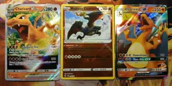 3 Pokemon TCG Holo Card Lot Charizard Cards Lot #3 - Image 1