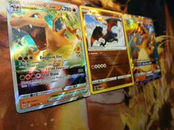 3 Pokemon TCG Holo Card Lot Charizard Cards Lot #3 - Image 3