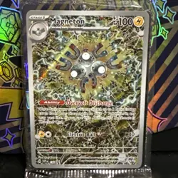 Pokemon TCG Magneton SVP 159 Promo Card Surging Sparks Sealed New - Image 3