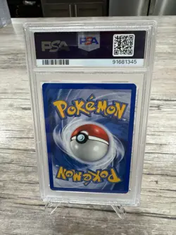 Pokemon PSA 9 MINT 2002 Mew Pokemon League #47 Black Star Promo Card - Image 3