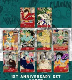 one piece 1st anniversary set (Cards Only) - Image 1