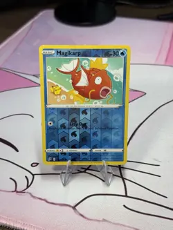 Magikarp 039/192 Rebel Clash 2020 Reverse Pikachu Holo Pokemon Card TCG - Image 1