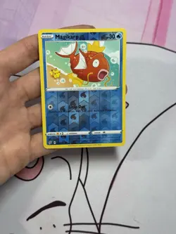 Magikarp 039/192 Rebel Clash 2020 Reverse Pikachu Holo Pokemon Card TCG - Image 2