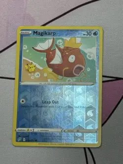 Magikarp 039/192 Rebel Clash 2020 Reverse Pikachu Holo Pokemon Card TCG - Image 3