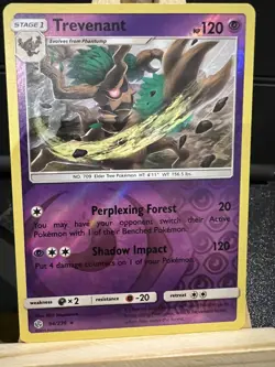 Pokemon Card - Trevenant Reverse Holo 94/236 - Cosmic Eclipse - NM - Image 2