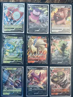 Pokemon 27 V Card Lot SWSH NM/MINT Evolving Skies Fusion Strike & More - Image 1