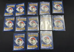 Vintage Pokemon Card Lot of 13 Wotc Holo - All Cards Damaged - Image 2