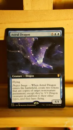 Astral Dragon - Extended Art - NM - Baldurs Gate - MTG - Image 1