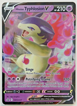 Hisuian Typhlosion V SWSH237 Sword & Shield Promo Card - Pokemon - English - Image 1