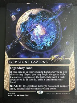 Gemstone Caverns (0016) (Borderless) Edge of Eternities: Stellar Sights Regular - Image 1