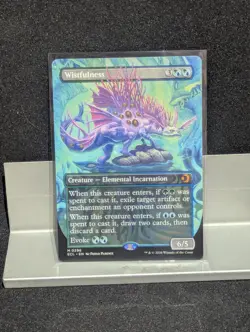 Wistfulness BORDERLESS X1 NM Lorwyn Eclipsed MTG - Image 1