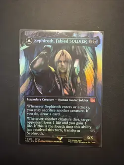 Sephiroth, Fabled SOLDIER (0317) (Borderless) Final Fantasy Foil - Image 1