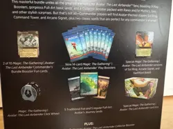 Magic The Gathering Avatar the Last Air Bender Commander's Bundle, IN HAND - Image 4