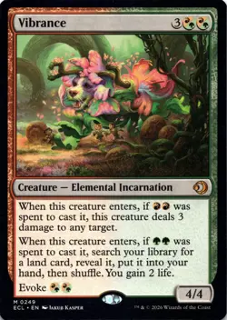 Vibrance Lorwyn Eclipsed Magic MTG NM - Image 1