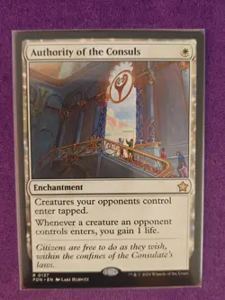 MTG Authority of the Consuls #137 Foundations Regular Rare - Image 1