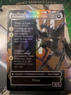 Dion, Bahamut's Dominant (Borderless) Final Fantasy Foil MTG NM - Image 4