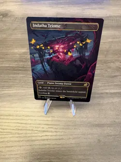 Magic The Gathering MTG Indatha Triome Showcase Near Mint - Image 1
