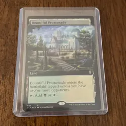 Bountiful Promenade (Extended Art) Battle for Baldur's Gate Foil - Image 1