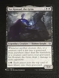 MTG The List Reprints Syr Konrad, the Grim 107/269 NM - Image 1