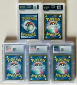 Pokemon Lot of 5 CGC & PSA Slabs Pikachu, Espeon, Iono’s Wattrel, Ralts, Bibarel - Image 2