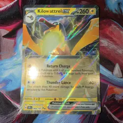 Pokemon TCG Kilowattrel EX Surging Sparks 068/191 Double Rare NM/Mint - Image 1