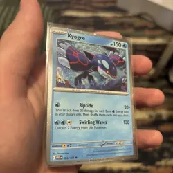 Kyogre 034/132 Cosmos Holo Mega Evolution Knock Out Collection Box Promo Pokemon - Image 3