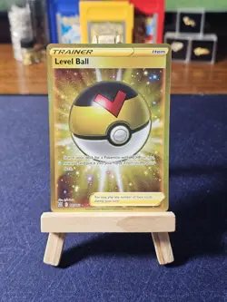 Level Ball 181/163 - Gold Secret Rare - SWSH05 Battle Styles - Pokemon TCG Holo - Image 1