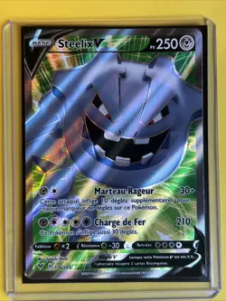 CARTE POKEMON STEELIX V 176/185 FA FULL ART VOLTAGE ECLATANT EB04 FR - Image 3