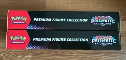 2x Pokemon Prismatic Evolutions Premium Figure Collection Boxes - Image 3