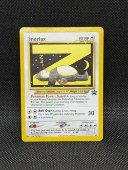 Vintage Pokemon Snorlax Black Star Promo #49 (WOTC 2002) - Image 1