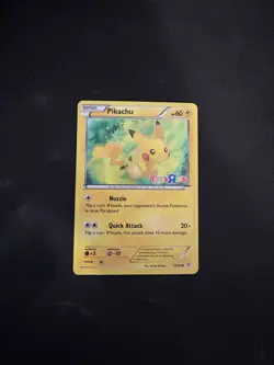 Pikachu Toys R Us Stamped Exclusive Holo 26/83 XYGenerations Pokemon 2016 HP60 - Image 1