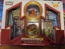 Pokemon 2016 Generations Charizard EX Red Blue Collection Box Sealed - Image 1