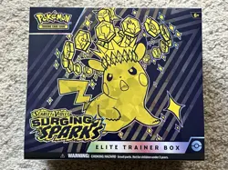 NEW SEALED Pokemon TCG Surging Sparks And Black Bolt Pokemon Center ETB IN HAND - Image 3