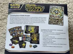 NEW SEALED Pokemon TCG Surging Sparks And Black Bolt Pokemon Center ETB IN HAND - Image 5