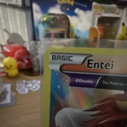 Pokemon TCG Entei 15/98 XY Ancient Origins Reverse Holo Holo Rare Θ Double - Image 3